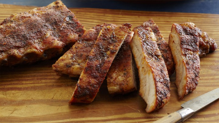 SPICE-RUBBED BABY BACK RIBS!!