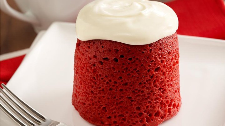 RED VELVET MUG CAKES!!