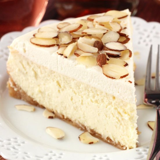 Yummy Amaretto Mousse Cheesecake!