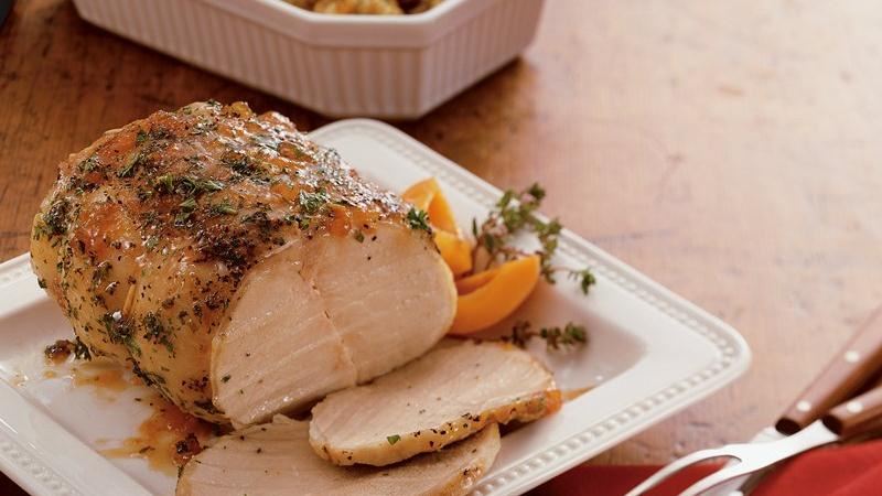 Apricot Glazed Pork Roast