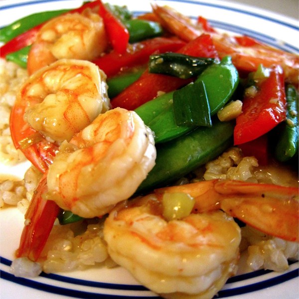 SESAME SHRIMP STIR FRY!!