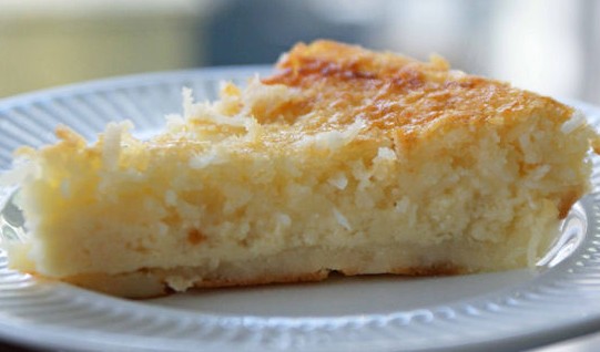 Delicious Coconut Custard Pie!