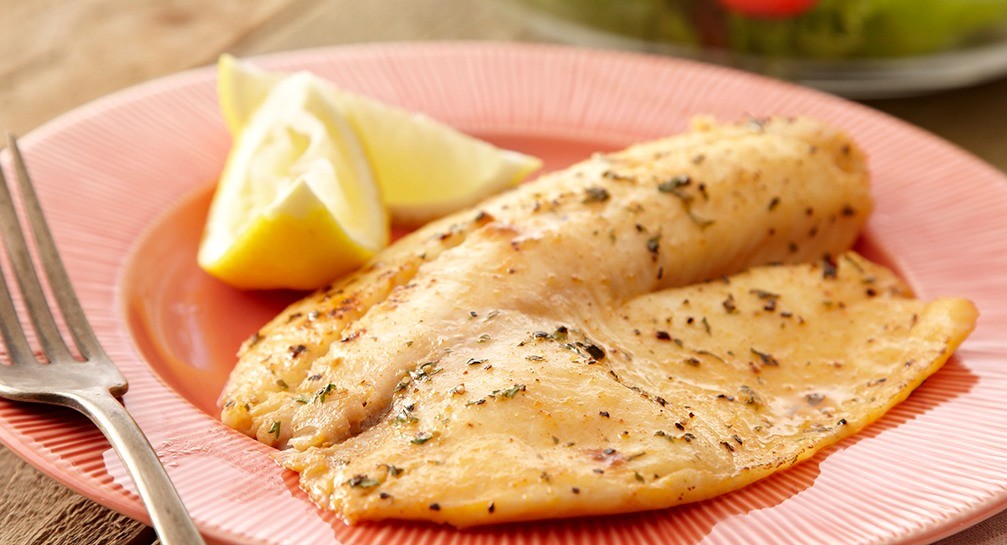 LEMON GRILLED TILAPIA!!