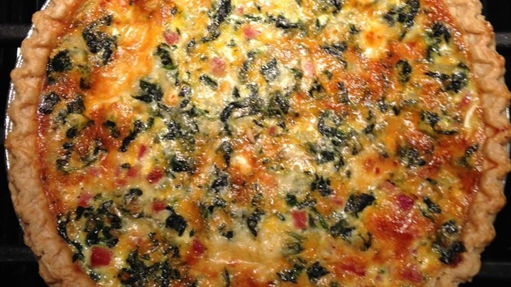 TRANSFORMED SPINACH MUSHROOM QUICHE!!