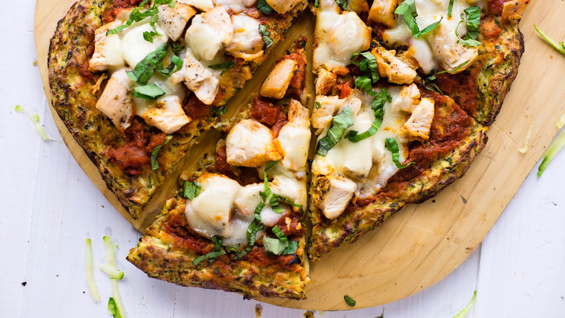 ZUCCHINI CRUST PIZZA!!