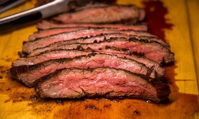 MARINATED FLANK STEAK!!