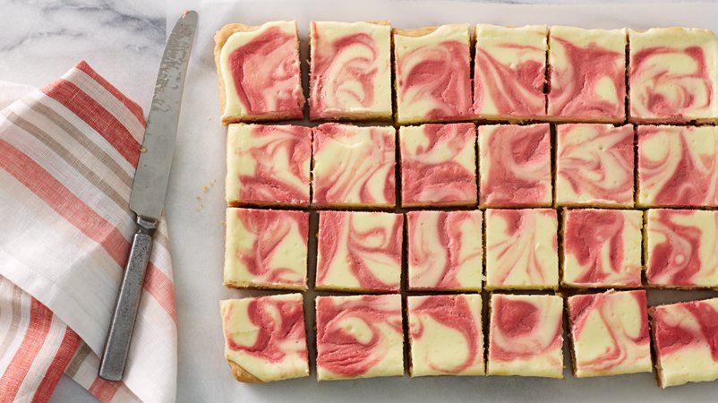 RASPBERRY LEMONADE CHEESECAKE BARS!!