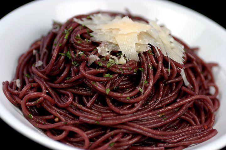 GLORIOUS RED WINE SPAGHETTI!!