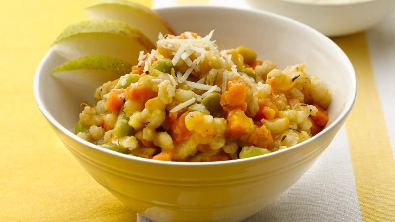 SWEET POTATO BARLEY RISOTTO!!