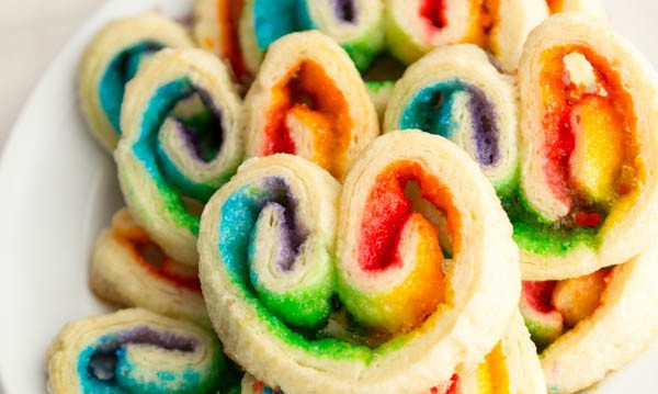 RAINBOW PALMIERS!!