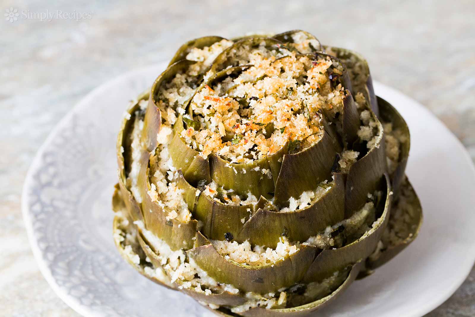 SCRUMPTIOUS STUFFED ARTICHOKES!!