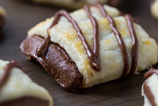 CHOCOLATE CROISSANT COOKIES!!