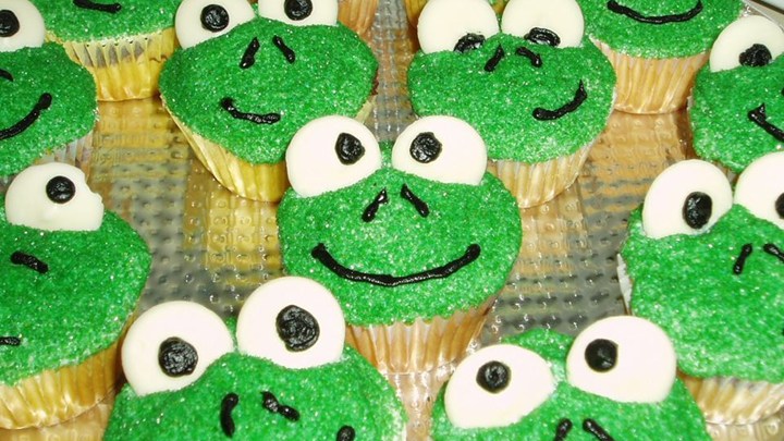 FANTASTIC FROG CUPCAKES!!