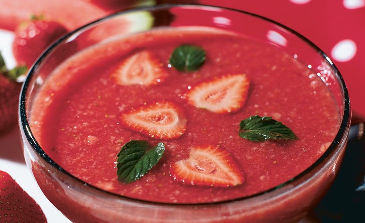 STRAWBERRY LEMON THYME SOUP!!