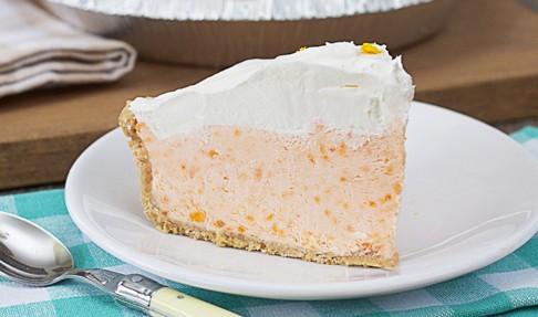 NO-BAKE CREAMSICLE PIE!!