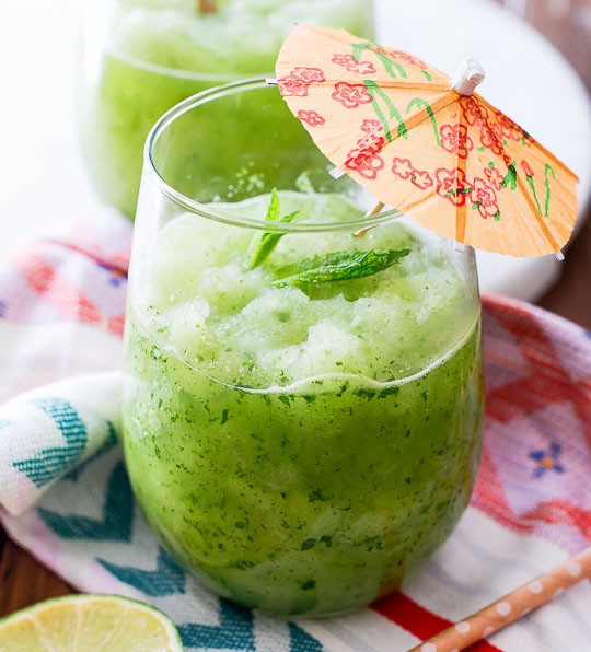 Frozen Mojito Slushies!!!