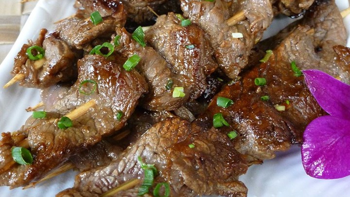 ASIAN BEEF SKEWERS!!