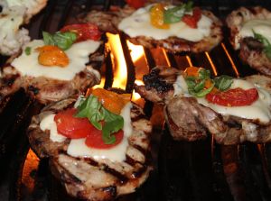 GRILLED ITALIAN PORK CHOPS!!