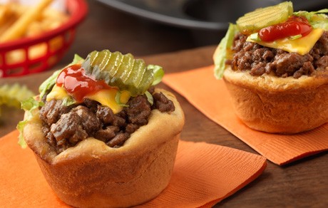 CHEESEBURGER CUPS!!