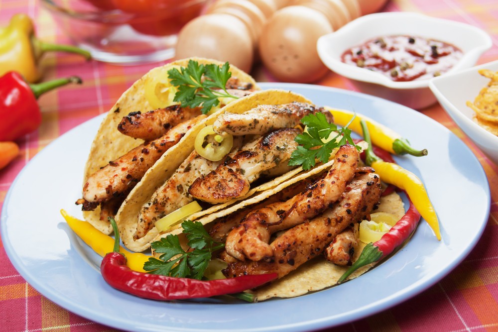 CITRUS-MARINATED CHICKEN TACOS!!