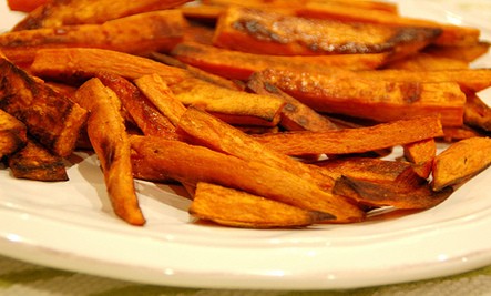 TANGY SWEET POTATO FRIES!!