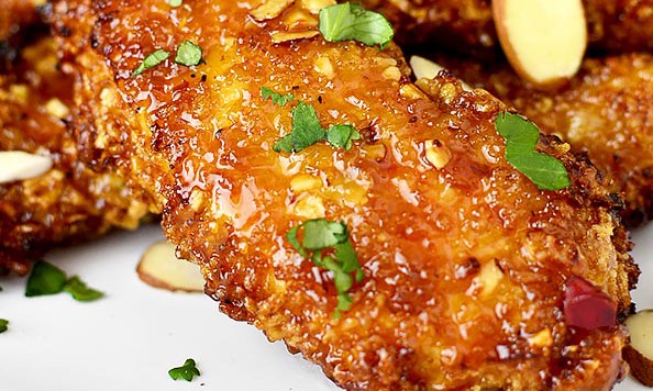 THAI STICKY CHICKEN FINGERS!!