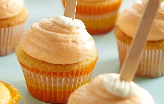 CREAMSICLE CUPCAKES!!