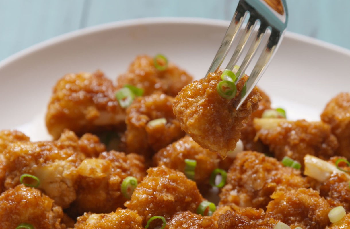 TASTY HONEY GARLIC CAULIFLOWER!!