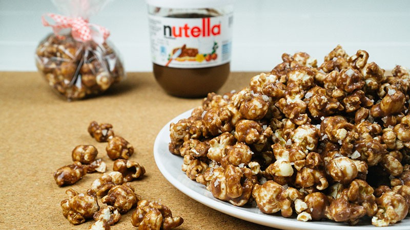 DELICIOUS NUTELLA POPCORN!!