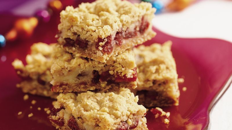 SOUR CREAM CRANBERRY BARS!!