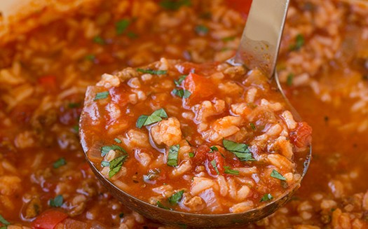 STUFFED PEPPER SOUP!