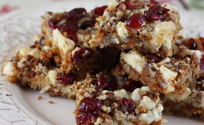 CRANBERRY CINNAMON CHIP BARS!!