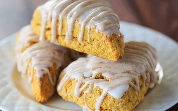 CHEF JOHN’S PUMPKIN SCONES!!