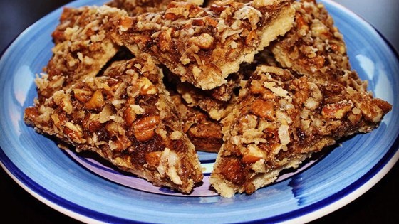 MAPLE PECAN SHORTBREAD SQUARES!!