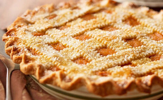 LATTICE-TOPPED SPICED PUMPKIN PIE!!