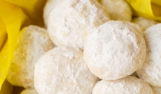 TRADITIONAL LEMON SNOWBALL COOKIES!!