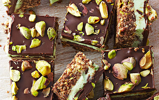 PERFECT PISTACHIO BARS!!